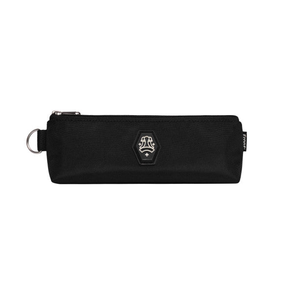 FRONT The Pawn Pencil Case - BLACK