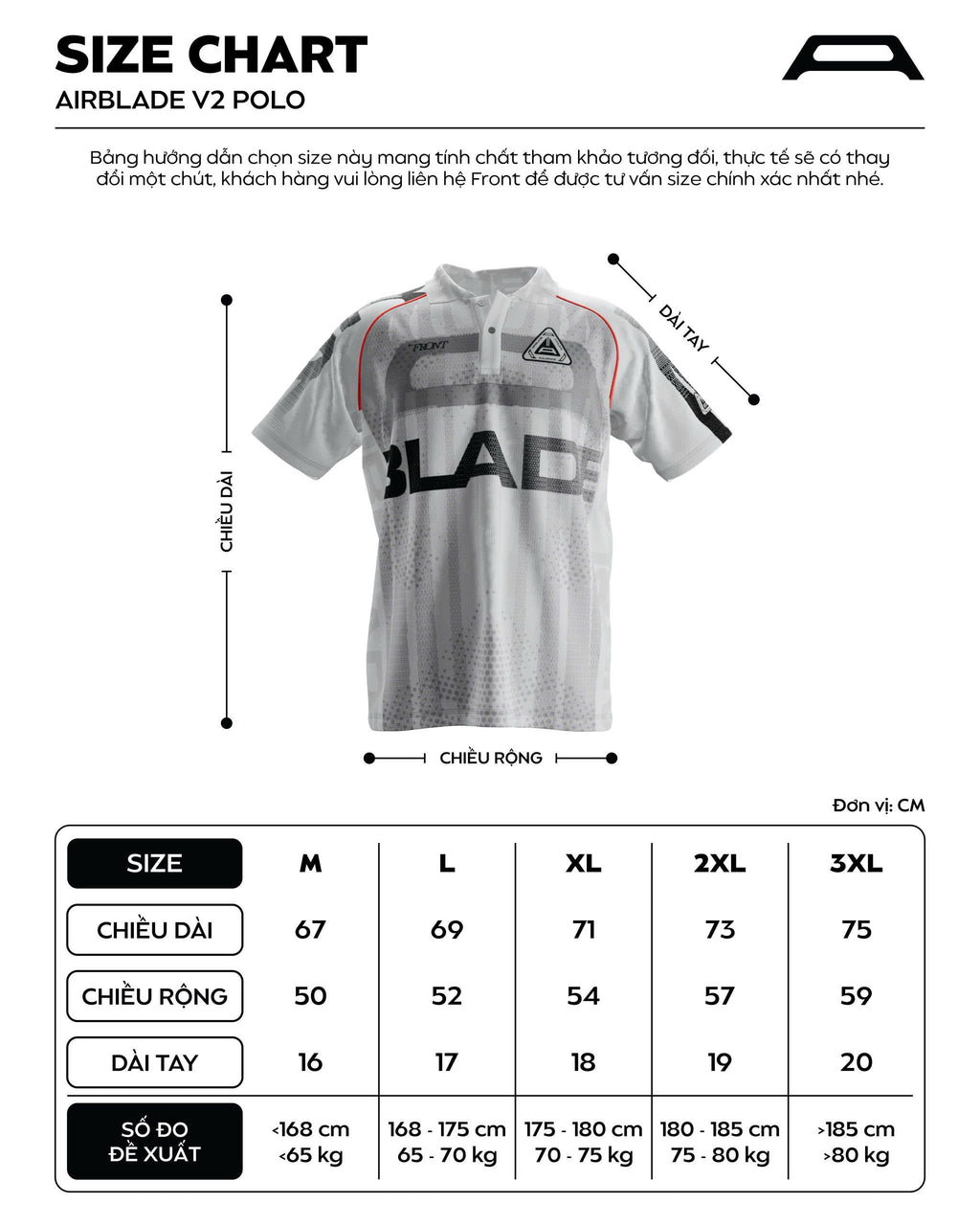 AIRBLADE V2 POLO "FURY 2.0" – Arctic White