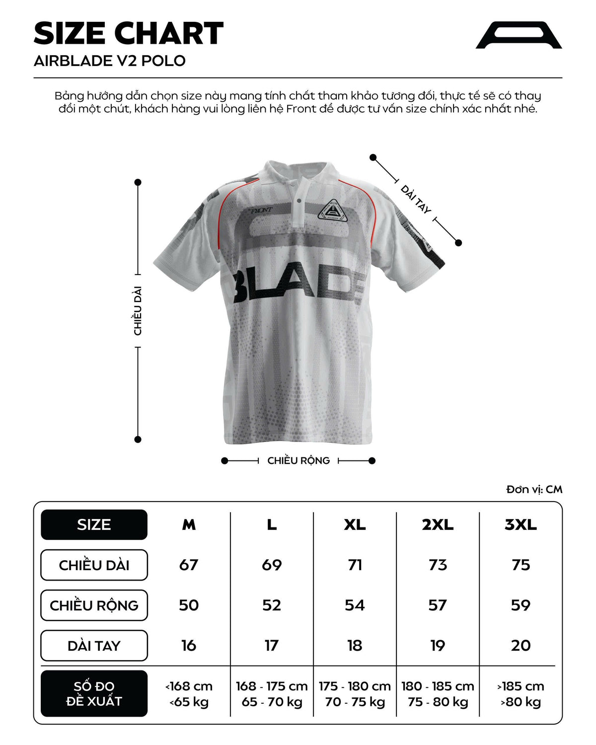 AIRBLADE V2 POLO "FURY 2.0" – Arctic White