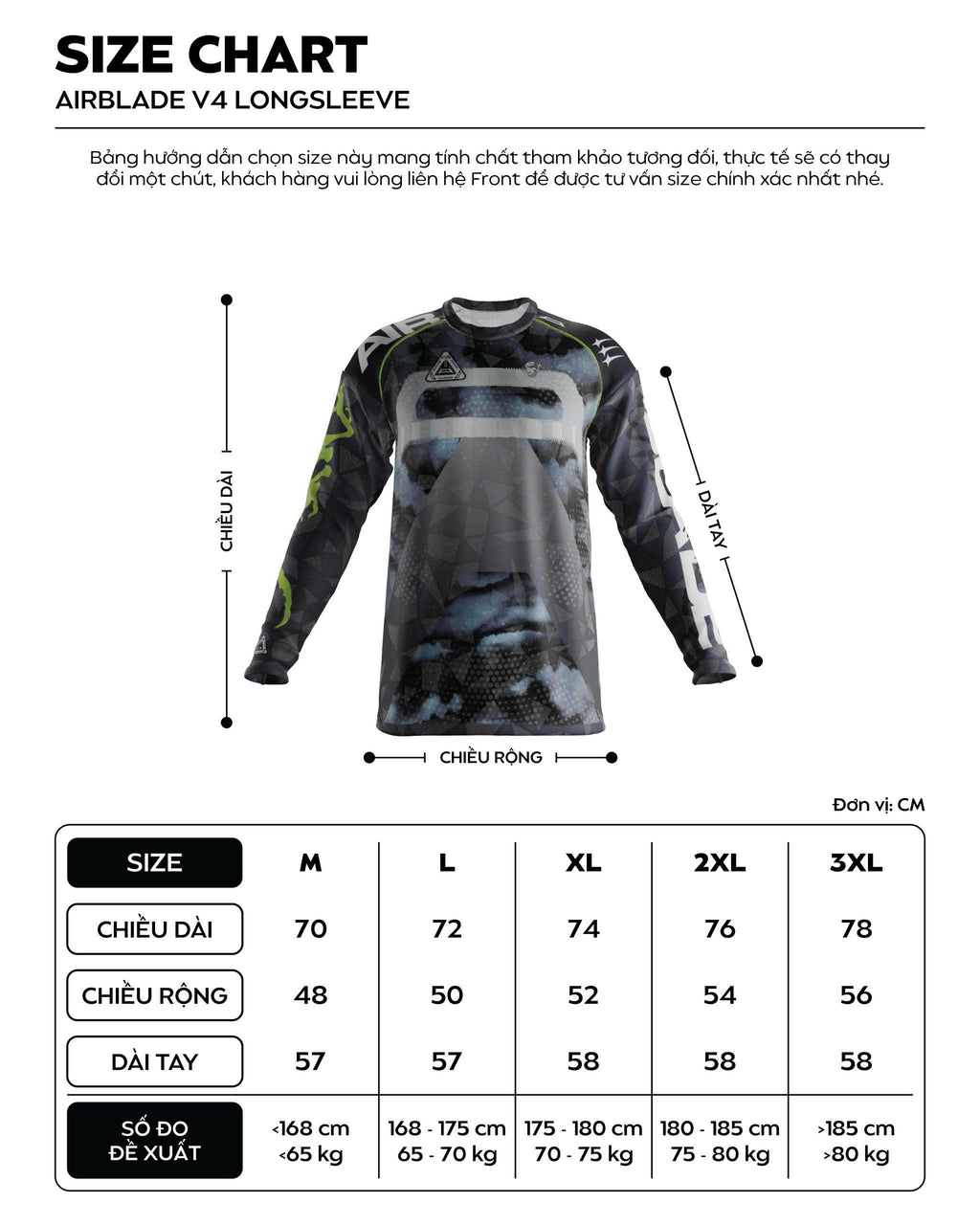 AIRBLADE V4 LONG SLEEVE "PREDATOR" – DESERT STORM
