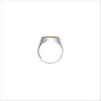 FRONT The Front Signet Silver Ring