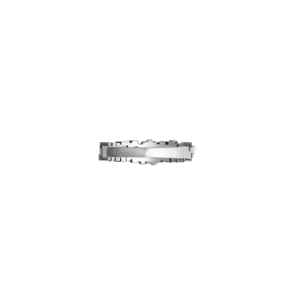 FRONT Maze Silver Ring