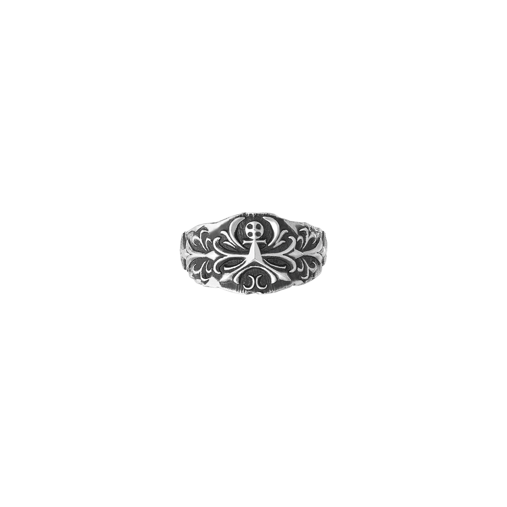 FRONT ATHLETE "THE ACANTHUS" Silver Ring YE24 - BOLD