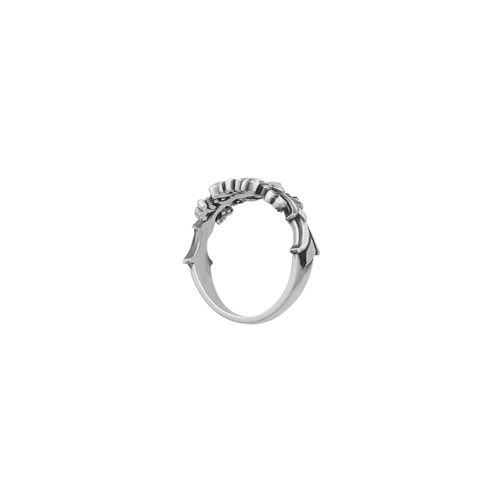 FRONT ATHLETE "THE ACANTHUS" Silver Ring YE24 - LIGHT