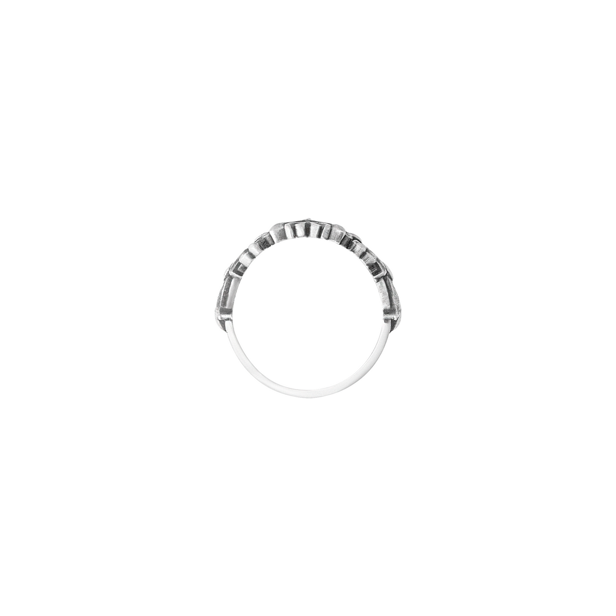FRONT ATHLETE "THE ACANTHUS" Silver Ring YE24 - LIGHT