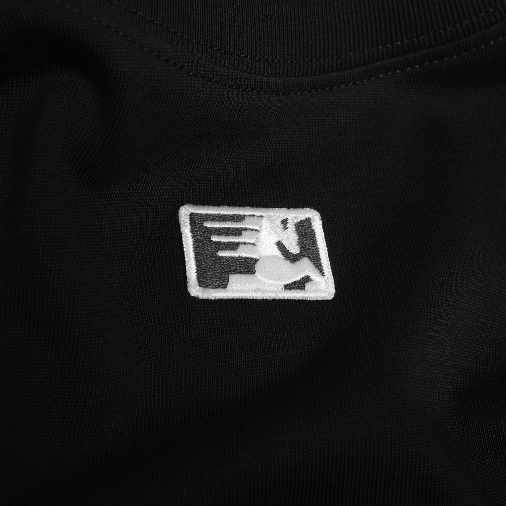FRONT D126 "MATCH-DAY" Horse Emblem Tee - Black/White/Navy/Brown