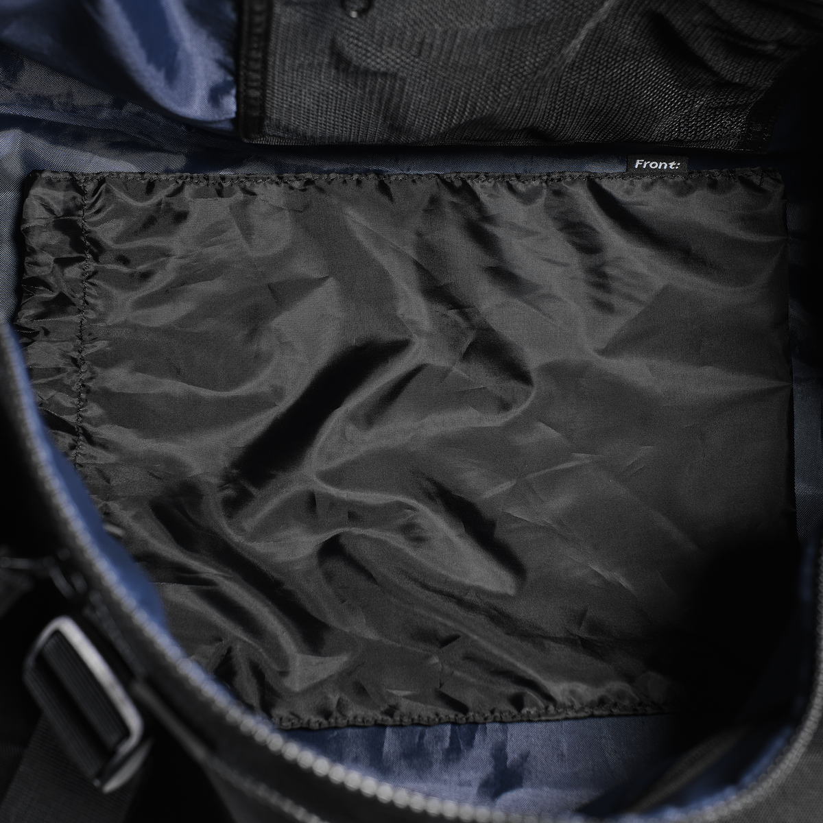 FRONT ATHLETE "THE CARRIER" Duffle Backpack YE24 - BLACK