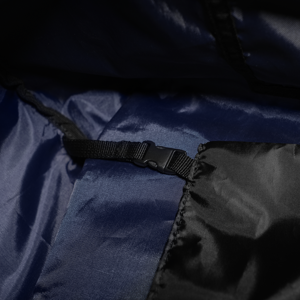 FRONT ATHLETE "THE CARRIER" Duffle Backpack YE24 - BLACK