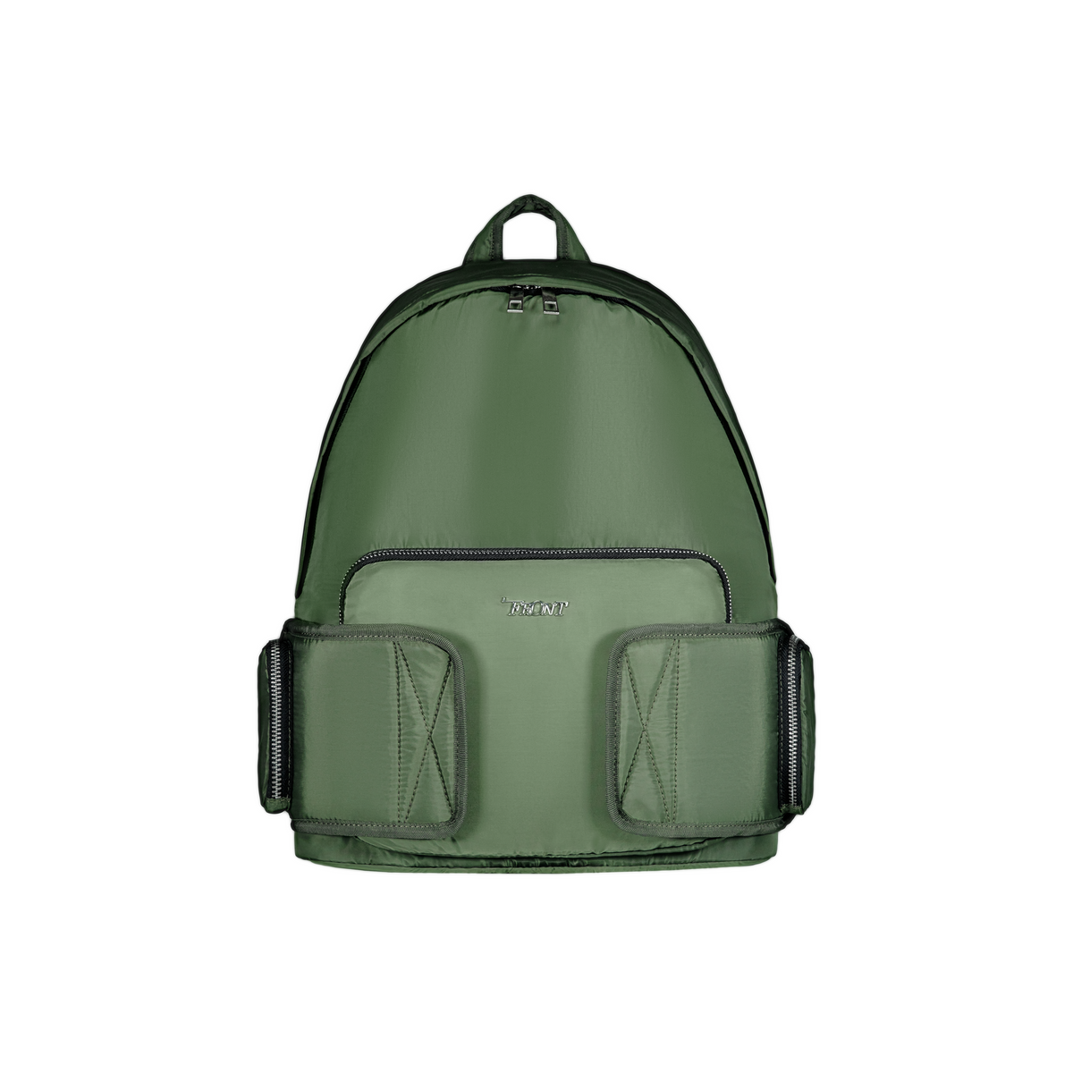 FRONT Nylon Backpack D424 - FINCH - M