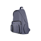FRONT Nylon Backpack D424 - STORM GREY - M