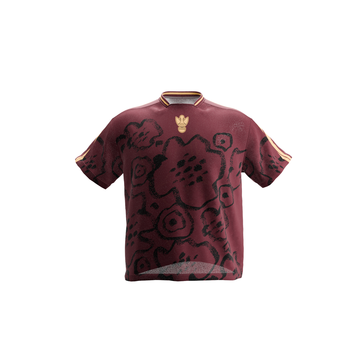 FRONT AIRBLADE "INK" V3 TEE - ROYAL RED