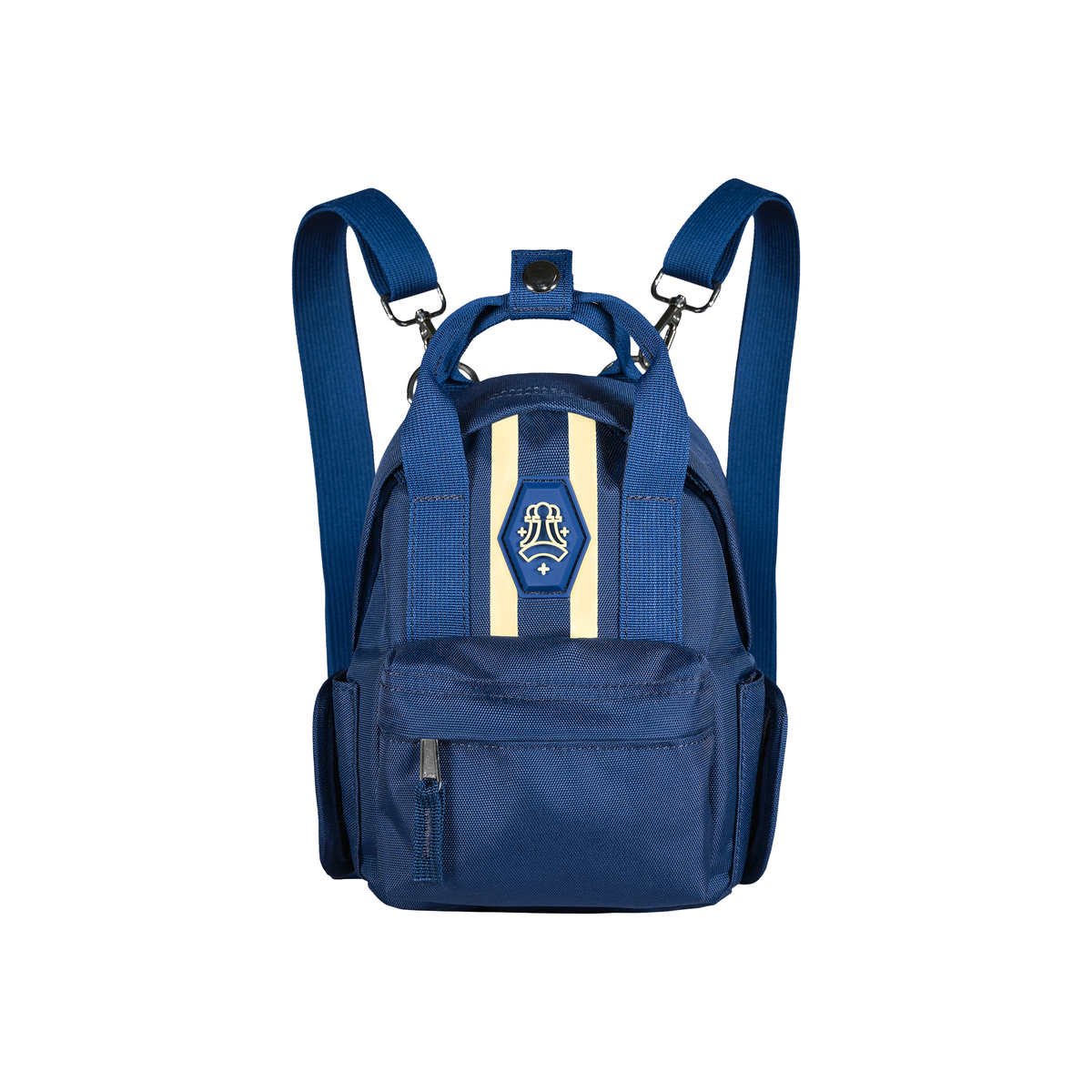 FRONT The Pawn New Wave Mini Backpack D523 - BLUE - S