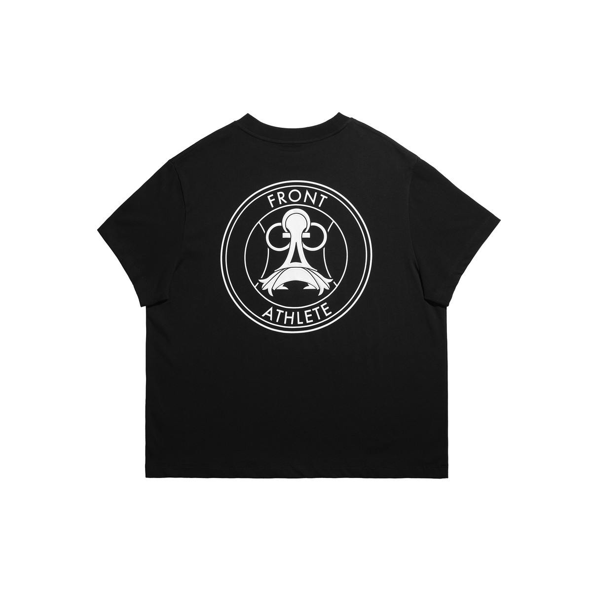 FRONT ATHLETE "THE MEMBER" Tee YE24 - BLACK