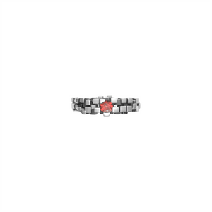 Open image in slideshow, FRONT Maze Silver Ring
