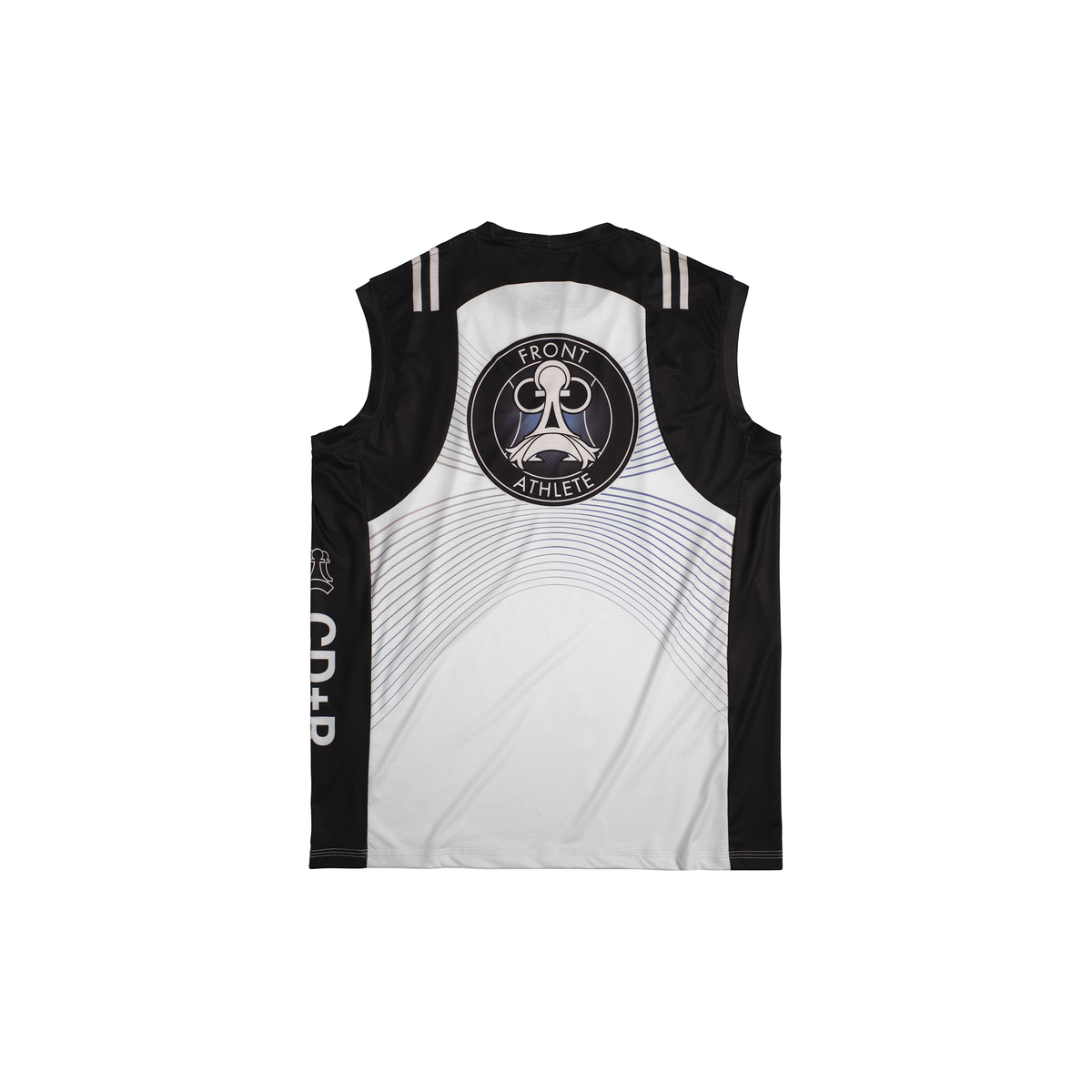 FRONT D126 "AIRBLADE SERIES" V2 - TANKTOP - Black/White