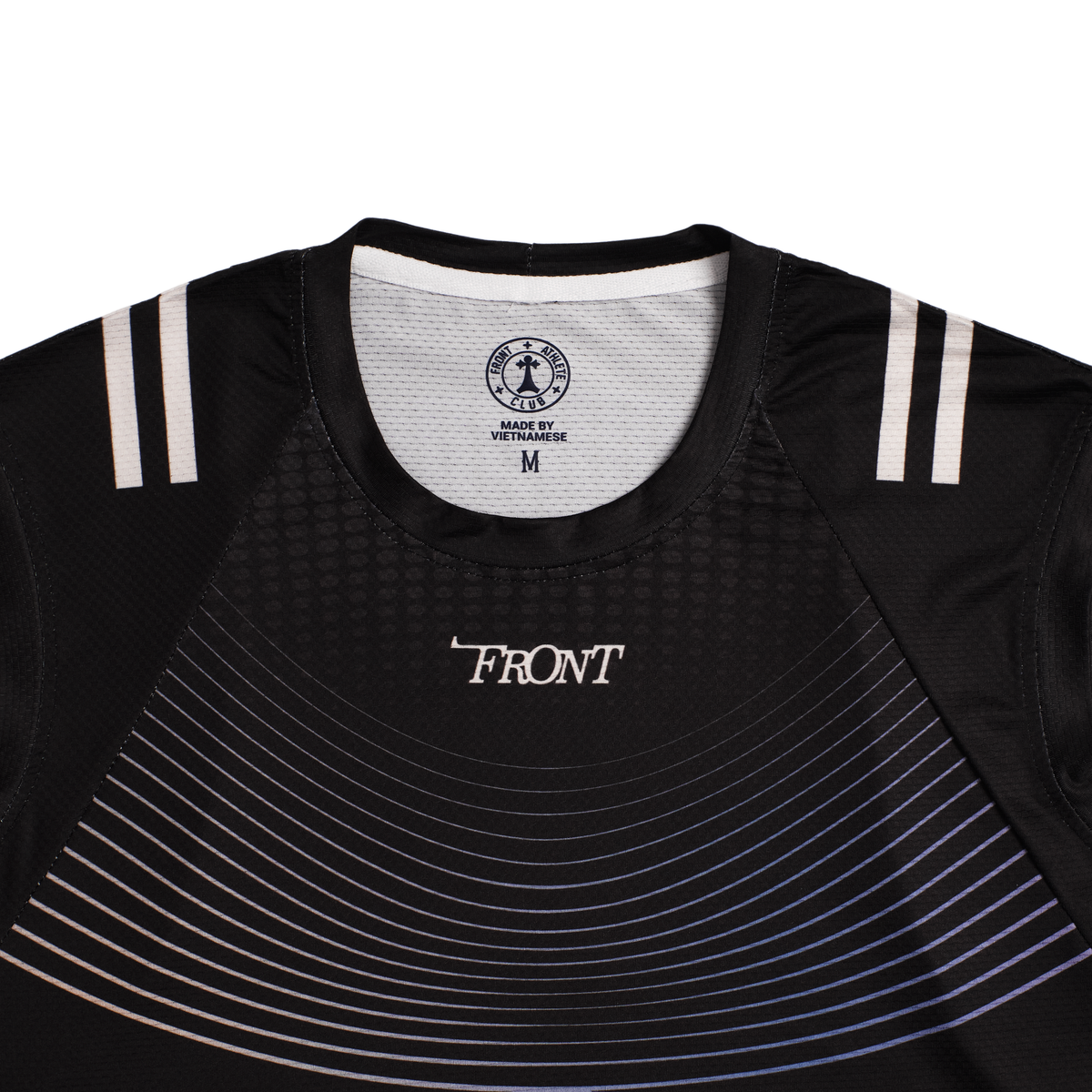 FRONT D126 "AIRBLADE SERIES" V2 - TANKTOP - Black/White