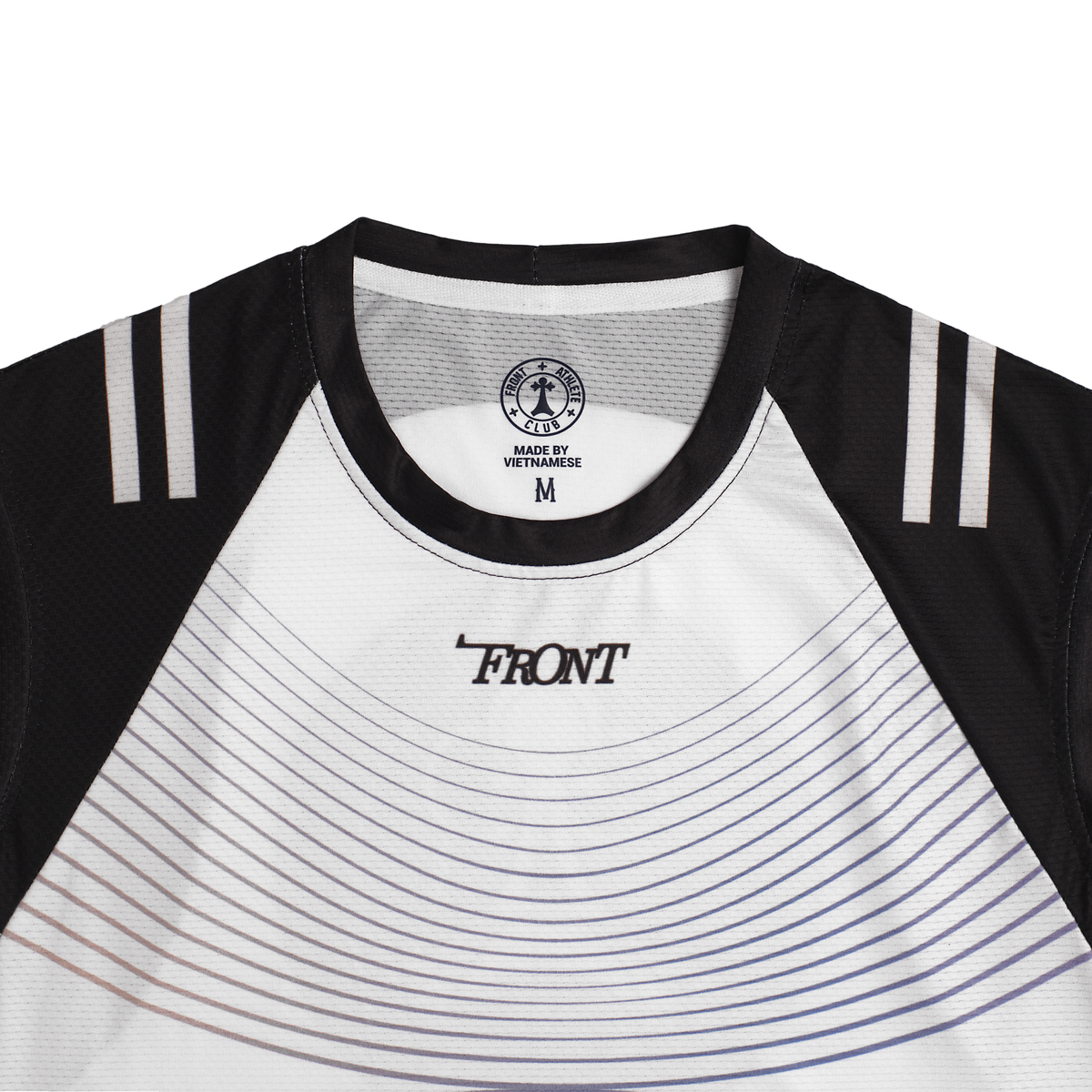 FRONT D126 "AIRBLADE SERIES" V2 - TANKTOP - Black/White