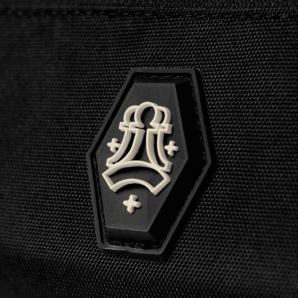 FRONT The Pawn Pencil Case - BLACK