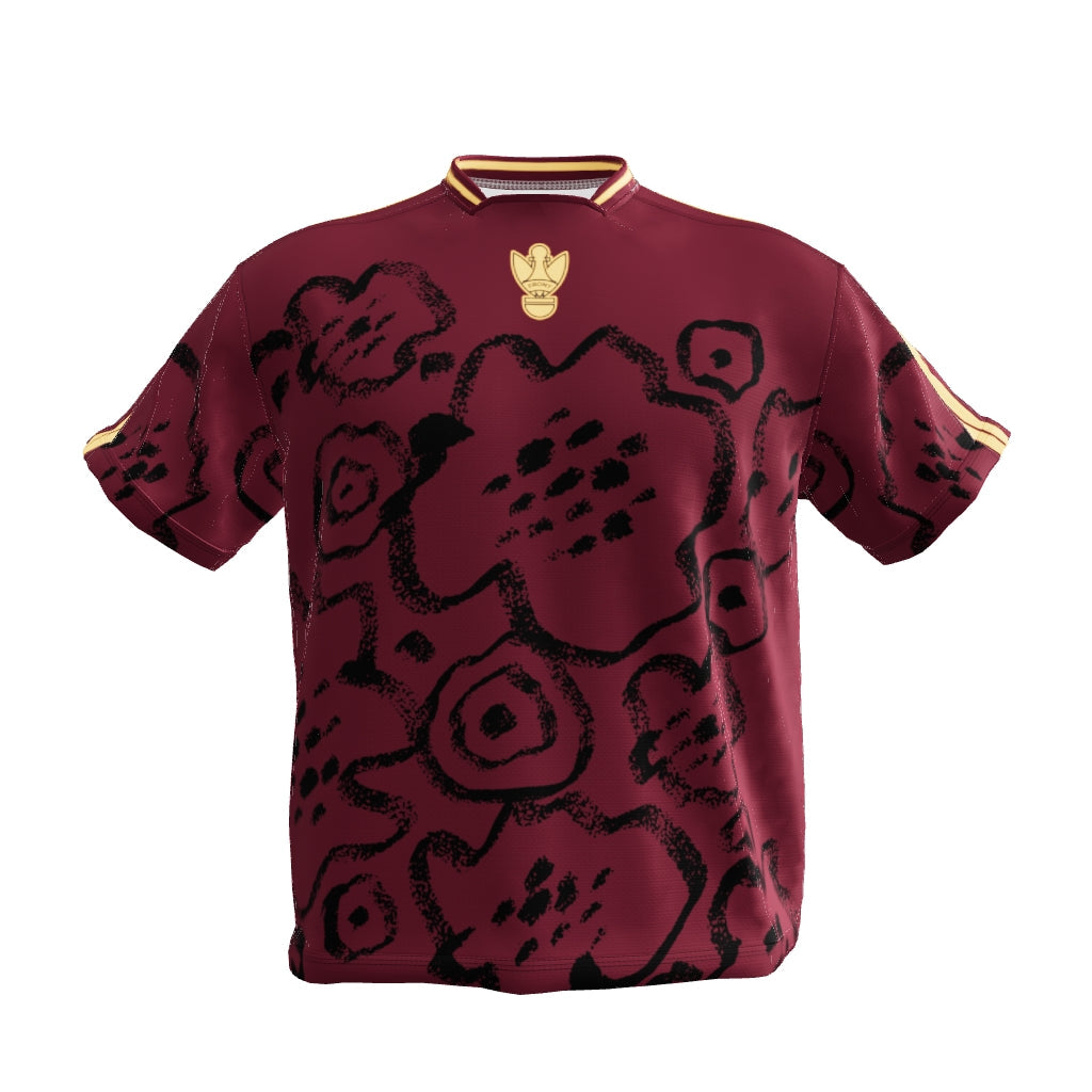 FRONT AIRBLADE "INK" V3 TEE - ROYAL RED
