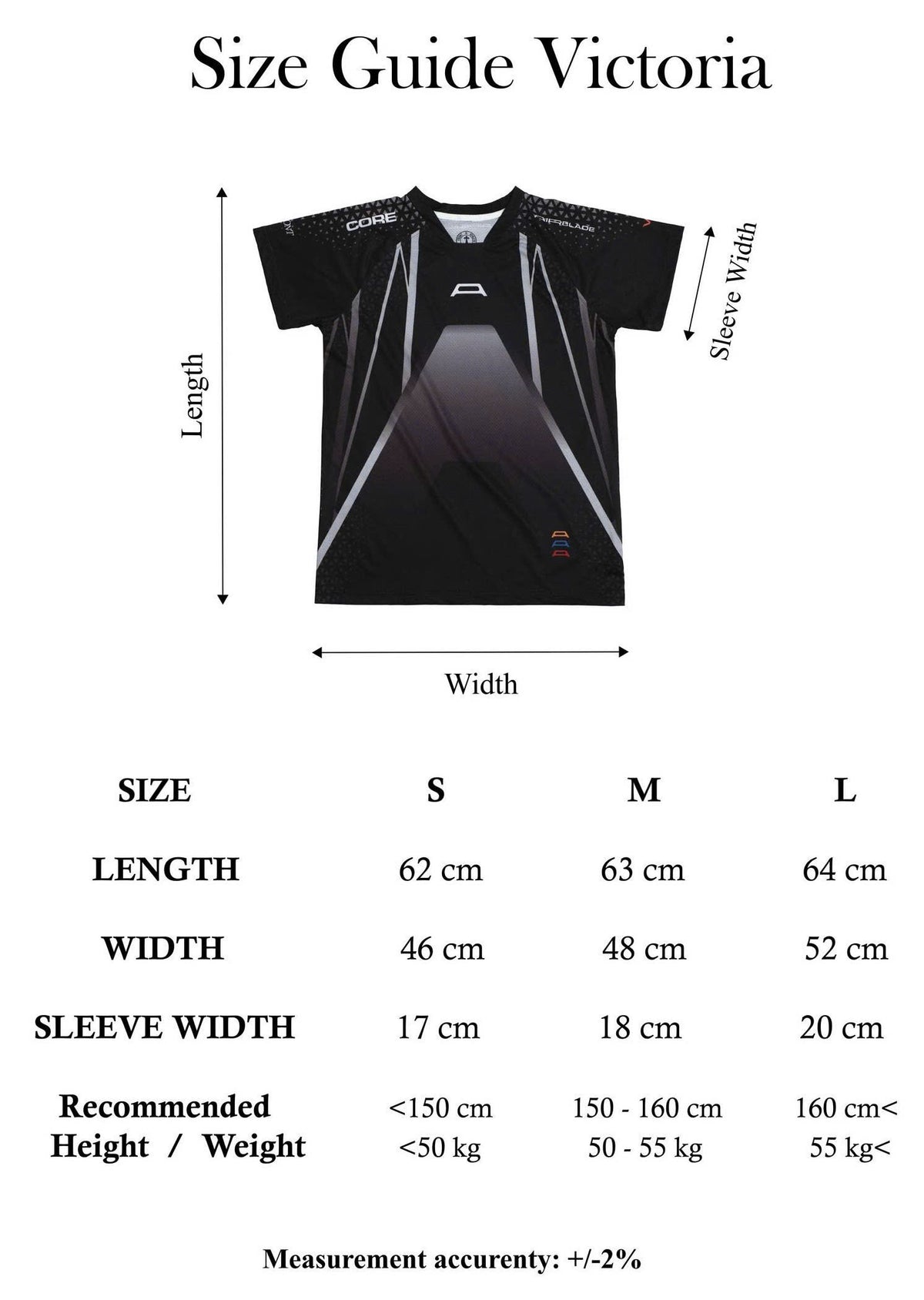 FRONT AIRBLADE "FURY" TEE - VICTORIA (WOMEN)