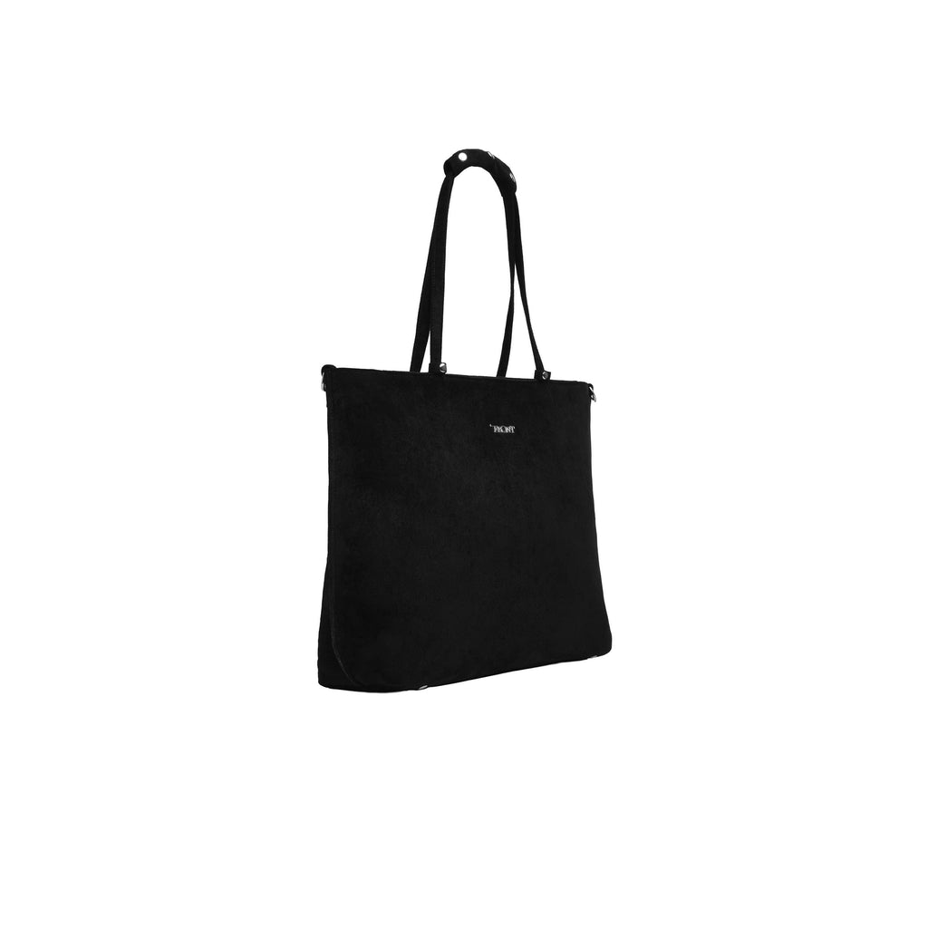 FRONT D925 "SHADOW CLOAK" TOTE BAG.