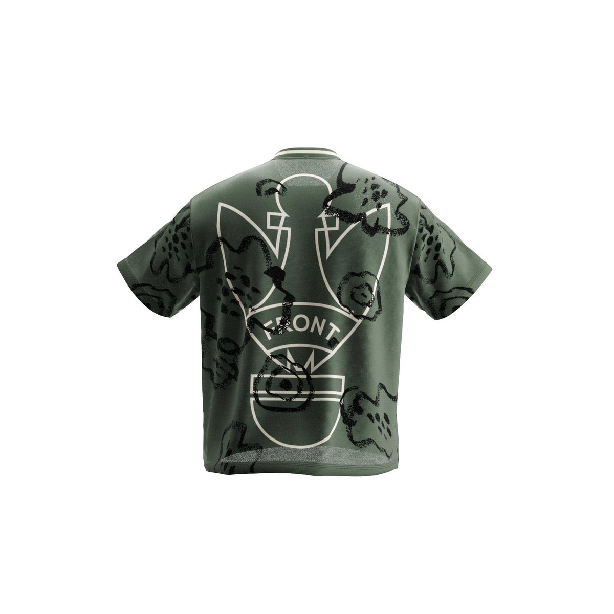 AIRBLADE "INK" V3 TEE - GREEN MATCHA