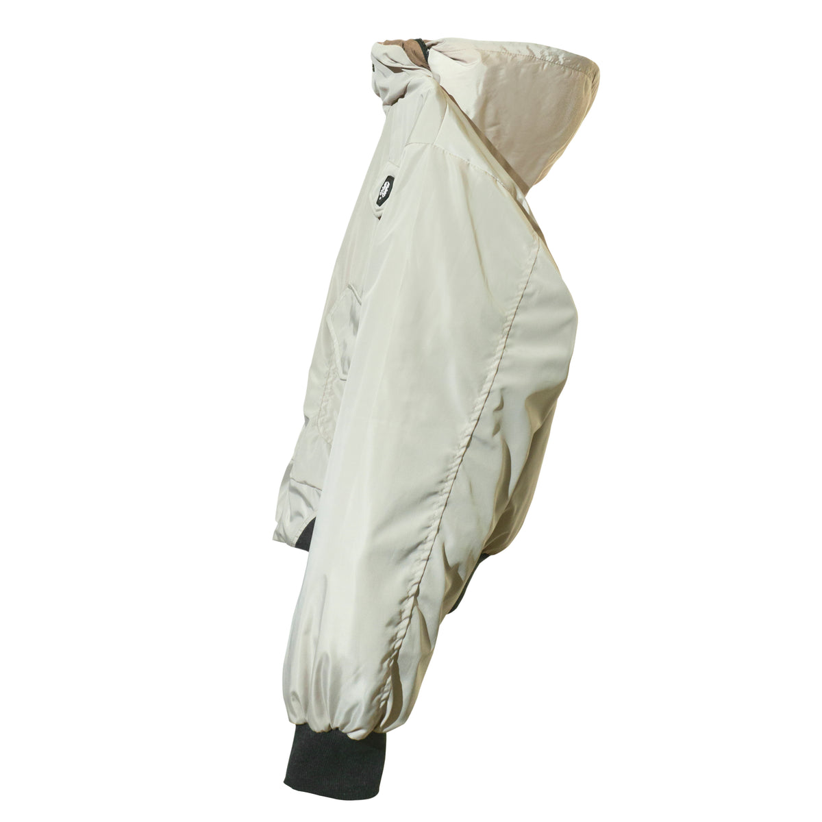 FRONT The Rook Fork Hooded Bomber Jacket YE21 - BROWN