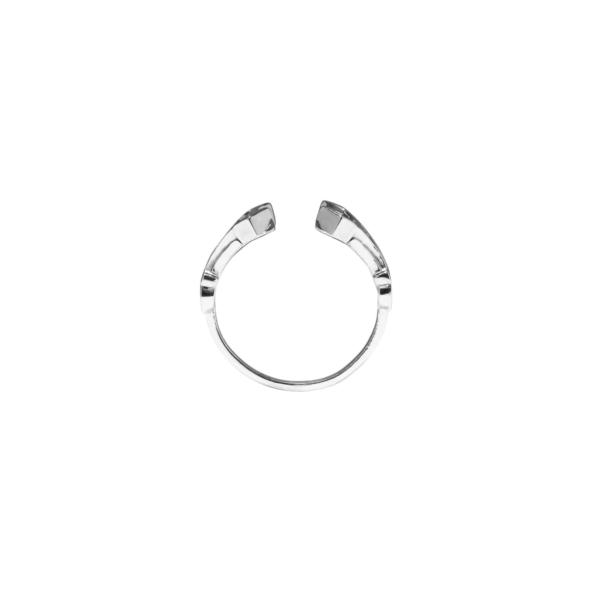 FRONT The Brave Light Silver Ring