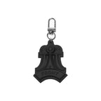 FRONT The Bishop Keychain D421 - BLACK