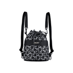 FRONT  The Knight F Abundant Mini Backpack D123 - BLACK - S