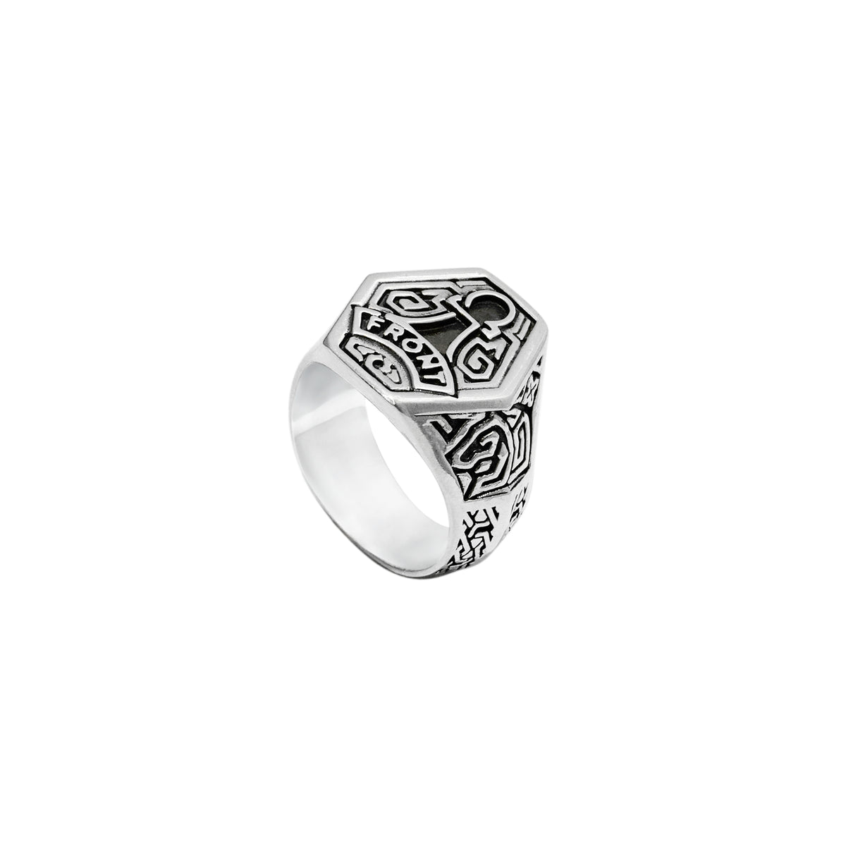 FRONT Moria Silver Ring