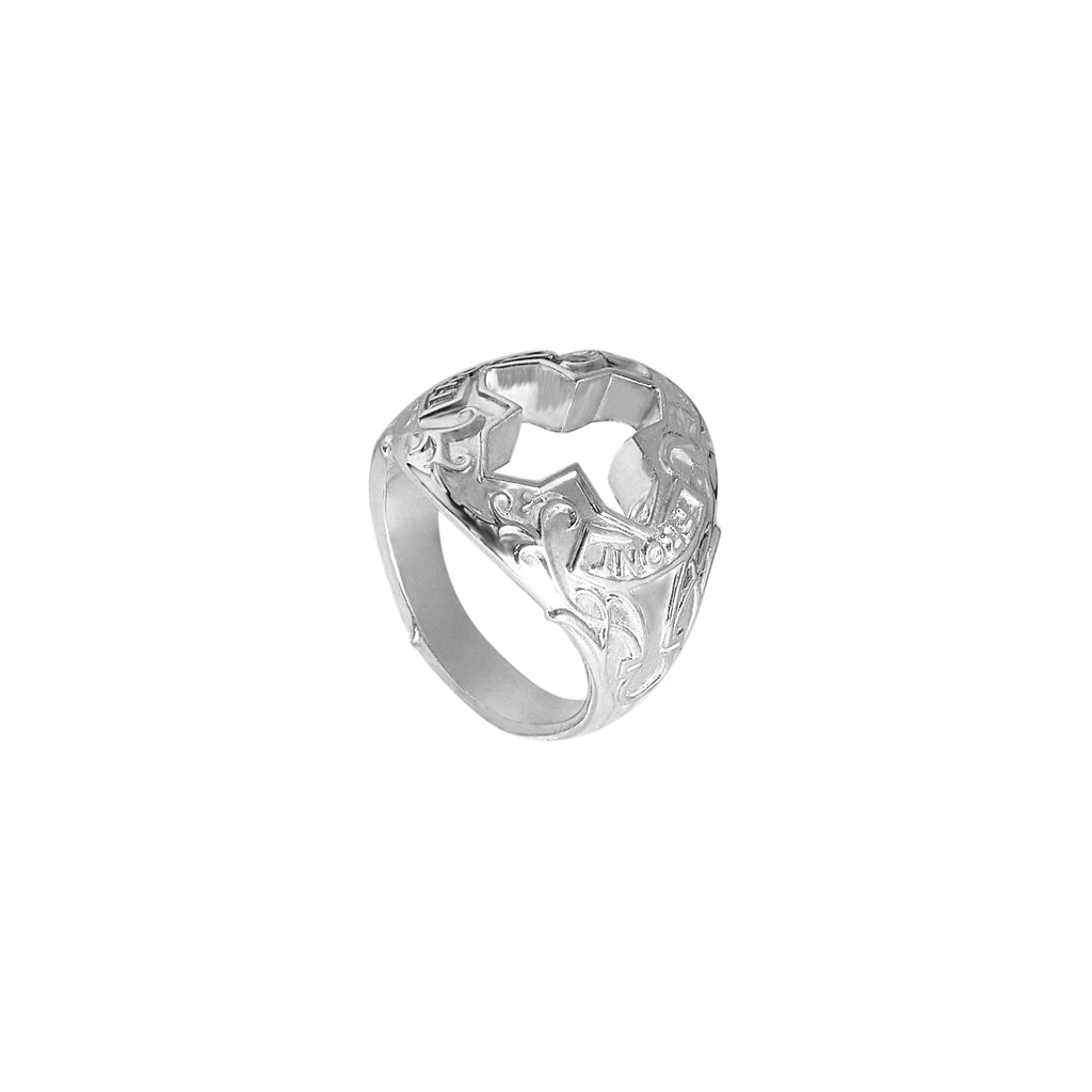 FRONT Paladin Silver Ring