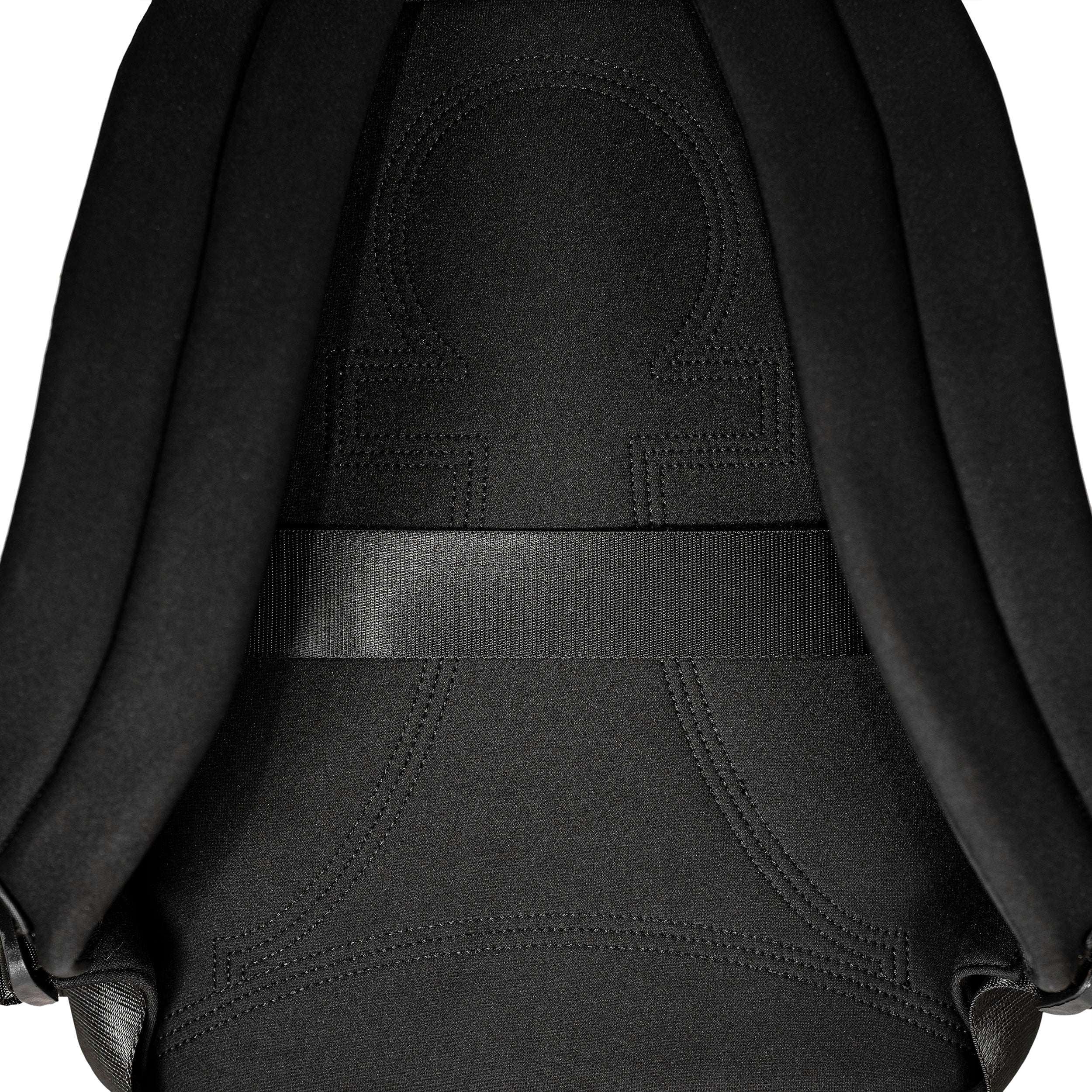 FRONT Queening The Pawn Backpack SB22 - BLACK - M