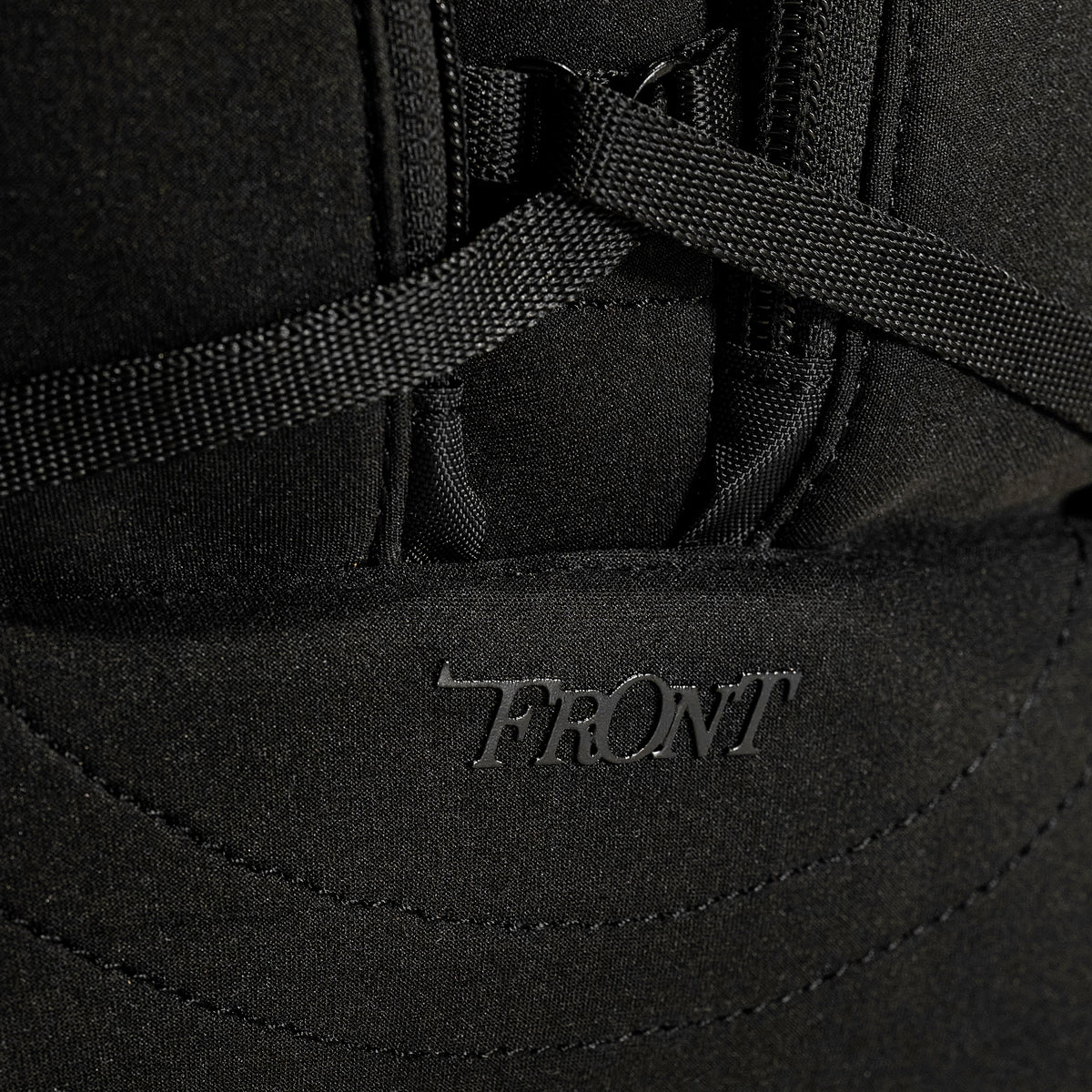 FRONT Queening The Pawn Backpack SB22 - BLACK - S