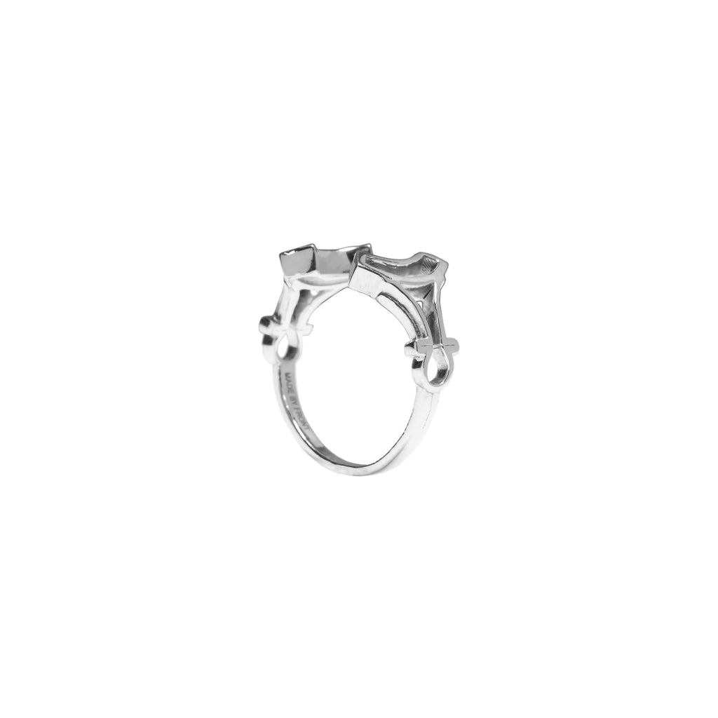 FRONT The Brave Light Silver Ring